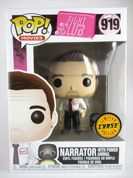 ナレーター with POWER ANIMAL CHASE [ファイト・クラブ(FIGHT CLUB)] FUNKO(ファンコ) POP! MOVIES 919