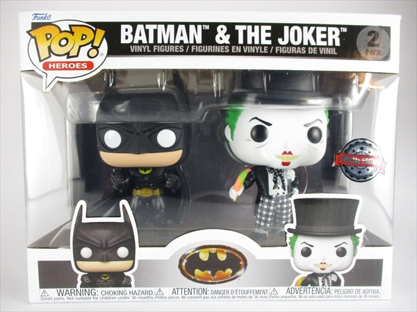 バットマン＆ジョーカー [BATMAN] FUNKO(ファンコ) POP! HEROES 2PACK