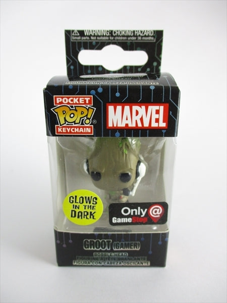 グルート(ゲーマー) 蓄光版 [MARVEL] FUNKO(ファンコ) POP! POCKET KEYCHAIN