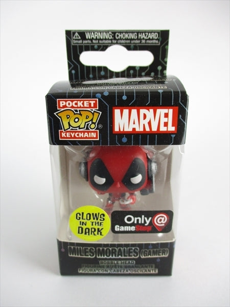 マイルズ・モラレス(ゲーマー) 蓄光版 [MARVEL] FUNKO(ファンコ) POP! POCKET KEYCHAIN