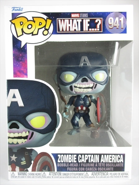ゾンビ キャプテンアメリカ [ホワット・イフ…？(WHAT IF…?)] FUNKO(ファンコ) POP! 941