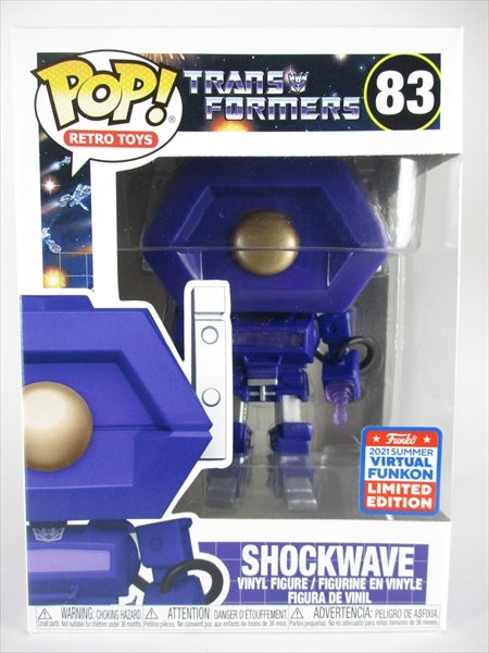 ショックウェーブ 2021年東京ヴァーチャルファンコン限定 [トランスフォーマー] FUNKO(ファンコ) POP! RETRO TOYS 83