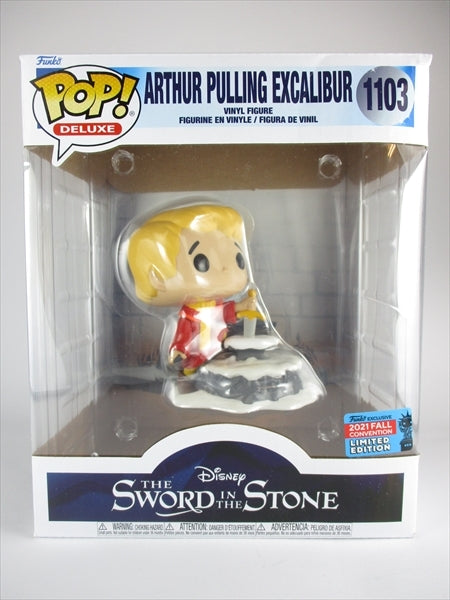 剣を引き抜くアーサー 2021年FALL CONVENTION限定 [王様の剣(THE SWORD IN THE STONE)] FUNKO(ファンコ) POP! 1103