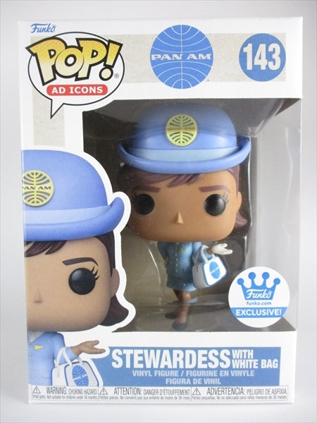 スチュワーデス 白鞄 FUNKOショップ限定 [パンアメリカン航空(PAN AM)] FUNKO(ファンコ) POP! AD ICONS 143
