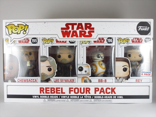 反逆軍４体セット [STARWARS(スターウォーズ)] FUNKO(ファンコ) POP! 195,193,196,190