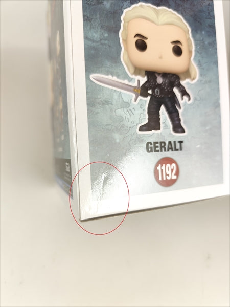 【箱傷】 ゲラルト [ウィッチャー(WITCHER)] FUNKO(ファンコ) POP! TELEVISION 1192