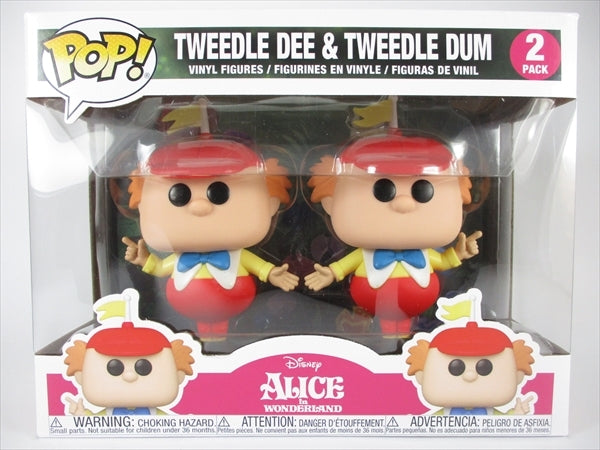 トゥイードルダムとトゥイードルディー [不思議の国のアリス(Alice in Wonderland)] FUNKO(ファンコ) POP! 2PACK