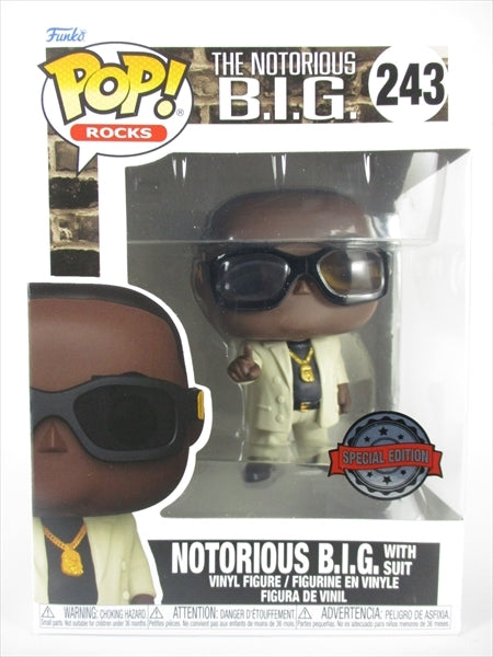 ノトーリアス・B.I.G. ヒプノタイズスーツ [THE NOTORIOUS B.I.G.] FUNKO(ファンコ) POP! ROCKS 243
