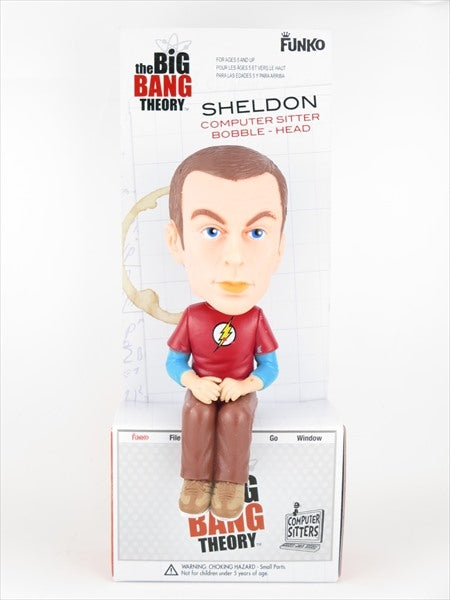 シェルドン [BIG BANG THEORY(ビッグ・バン・セオリー)] コンピューターシッター [COMPUTER SITTER] FUNKO(ファンコ) ミニボブルヘッド
