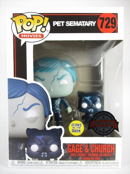 ゲージ＆チャーチ 蓄光版 [ペットセマタリー(PET SEMATARY)] FUNKO(ファンコ) POP! MOVIES 729