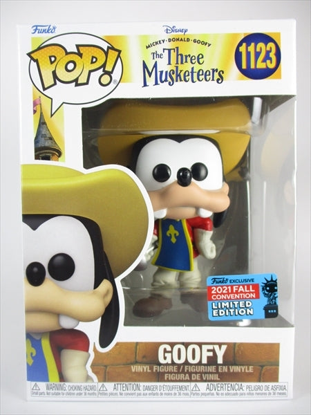 グーフィー 2021年FALL CONVENTION限定 [ミッキー・ドナルド・グーフィーの三銃士(The Three musketeers)] FUNKO(ファンコ) POP! 1123