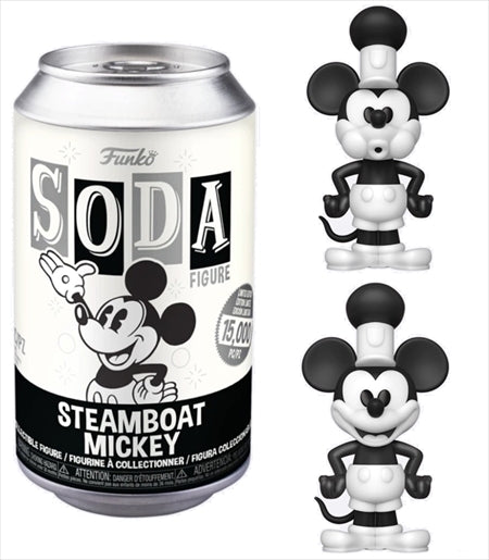 蒸気船ミッキー ソーダ缶 [MICKEY MOUSE] FUNKO(ファンコ) SODA