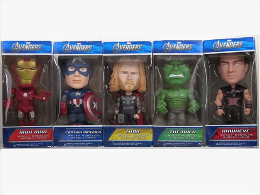 アベンジャーズ5体セット [Avengers(アベンジャーズ)] FUNKO(ファンコ) Wacky Wobbler(ワッキーワブラー) ボブルヘッド