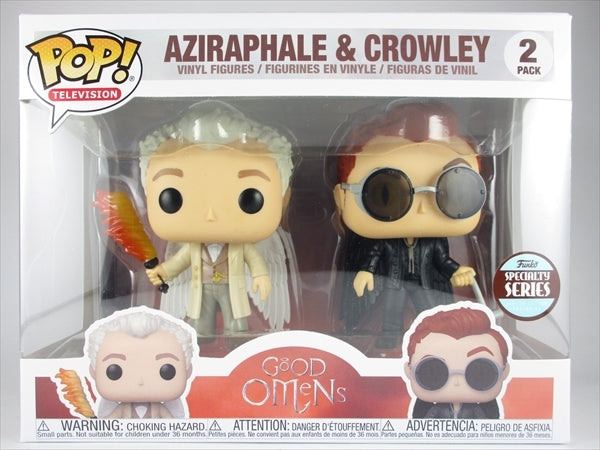 アジラフェル＆クロウリー [グッド・オーメンズ(GOOD OMENS)] FUNKO(ファンコ) POP! TELEVISION 2PACK