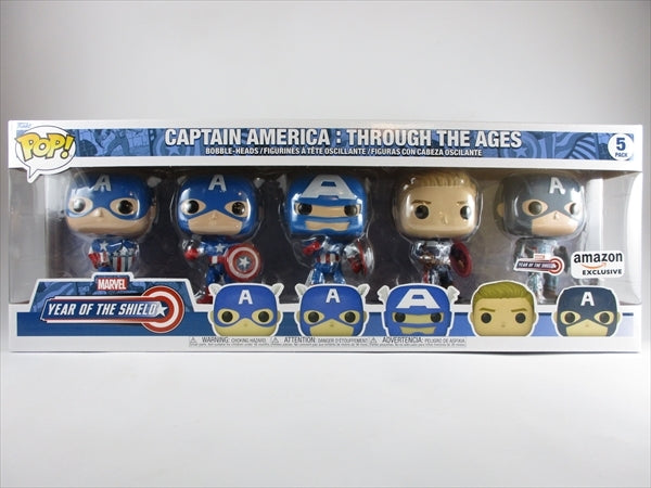 キャプテンアメリカ5体セット [MARVEL] FUNKO(ファンコ) POP! 5PACK