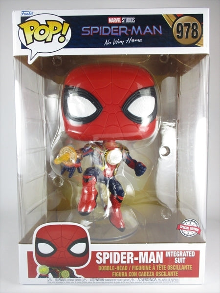 スパイダーマン インテグレーテッドスーツ 10インチ [スパイダーマンノーウェイホーム] FUNKO(ファンコ) POP! 978