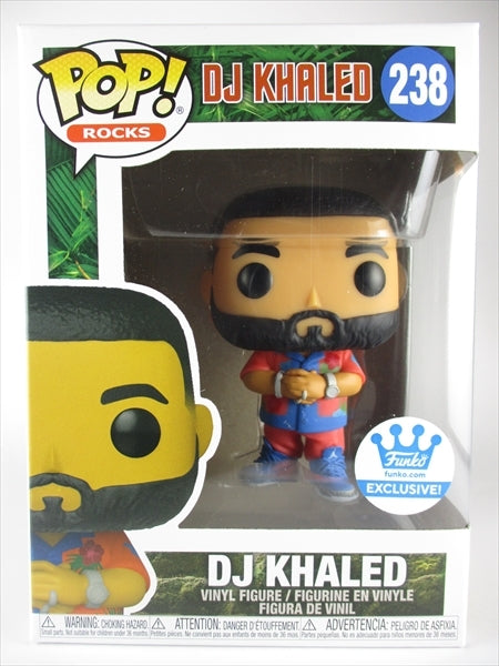 DJキャレド FUNKOショップ限定 [DJ KHALED] FUNKO(ファンコ) POP! ROCKS 238