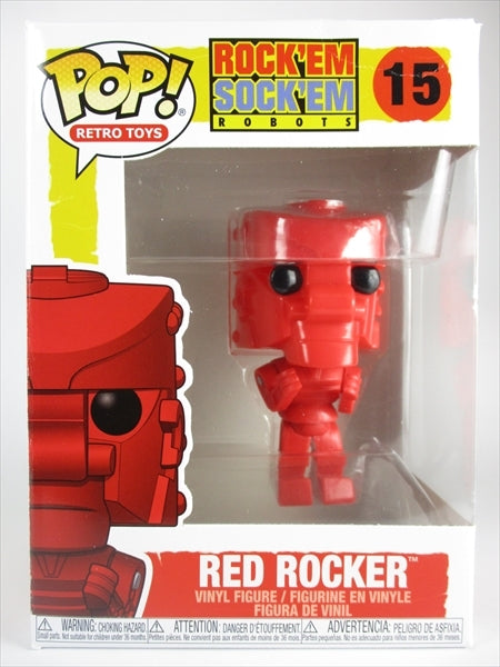 ロッケムソッケムロボット レッド [ROCK'EM SOCK'EM ROBOTS] FUNKO(ファンコ) POP! RETRO TOYS 15