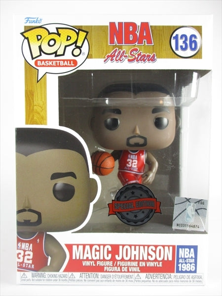 マジック・ジョンソン '86年オールスターユニフォーム [NBA All-Stars] FUNKO(ファンコ) POP! BASKETBALL 136