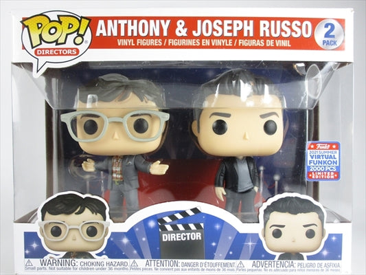アンソニー＆ジョセフ・ルッソ 2021年SUMMER VIRTUAL FUNKON 2000体限定 [DIRECTOR] FUNKO(ファンコ) POP! DIRECTORS 2PACK