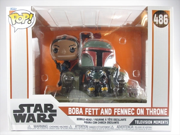 ボバ・フェット＆フェネック onスローン [STARWARS(スターウォーズ)] FUNKO(ファンコ) POP! 486