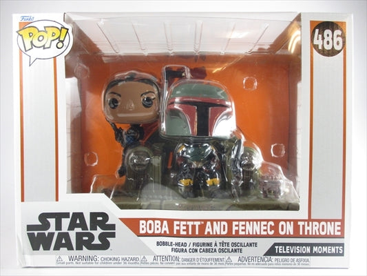 ボバ・フェット＆フェネック onスローン [STARWARS(スターウォーズ)] FUNKO(ファンコ) POP! 486