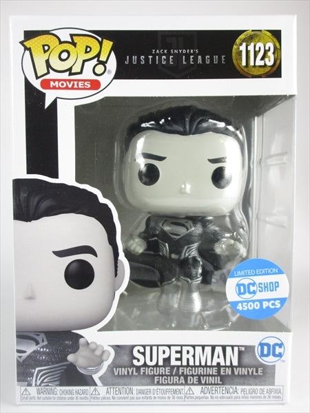 スーパーマン ＤＣショップ4,500体限定 [ジャスティス・リーグ：ザック・スナイダーカット(Zack Snyder’s Justice League)] FUNKO(ファンコ) POP! MOVIES 1123