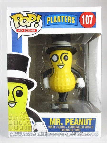 ミスターピーナッツ [プランターズ(PLANTERS)] FUNKO(ファンコ) POP! AD ICONS 107