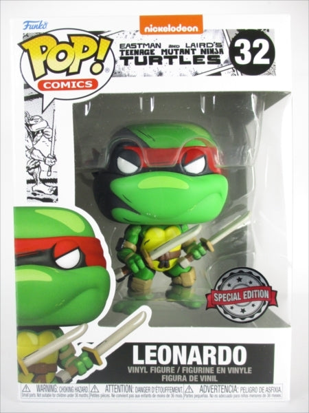 レオナルド [ミュータント・タートルズ] FUNKO(ファンコ) POP! COMICS 32