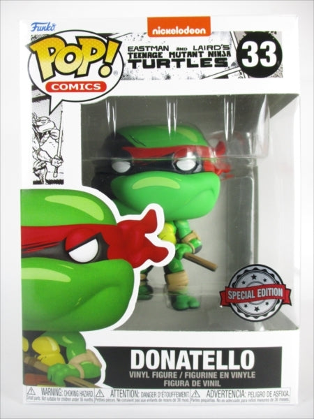 ドナテロ [ミュータント・タートルズ] FUNKO(ファンコ) POP! COMICS 33
