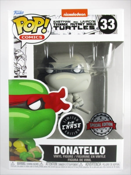 ドナテロ CHASE [ミュータント・タートルズ] FUNKO(ファンコ) POP! COMICS 33
