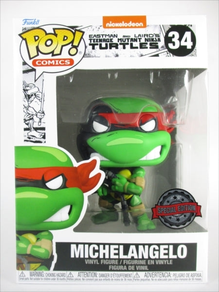 ミケランジェロ [ミュータント・タートルズ] FUNKO(ファンコ) POP! COMICS 34