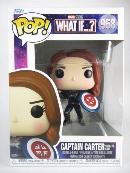 キャプテン・カーター ステルススーツ [ホワット・イフ…？(WHAT IF…?)] FUNKO(ファンコ) POP! 968