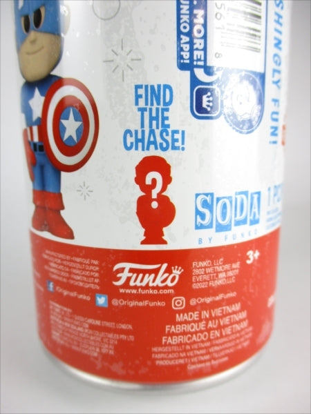 キャプテンアメリカ ソーダ缶 [CAPTAIN AMERICA] FUNKO(ファンコ) SODA