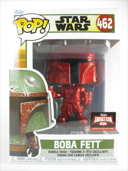 ボバ・フェット レッドクロム 2022年ターゲットコン限定 [STARWARS(スターウォーズ)] FUNKO(ファンコ) POP! 462