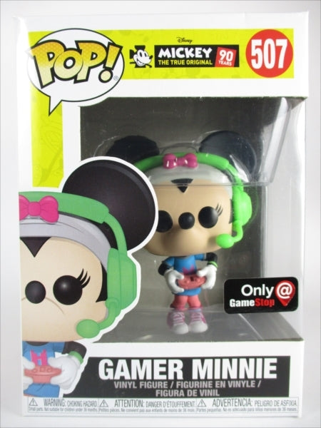 【箱傷】 ゲーマー・ミニー [ミッキー90th] FUNKO(ファンコ) POP! 507