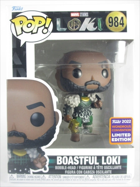 ボーストフル・ロキ 2022年WONDROUS CONVENTION限定 [LOKI] FUNKO(ファンコ) POP! 984