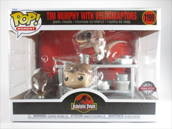 ティム・マーフィとヴェロキラプトル ムービーモーメント [ジュラシックパーク] FUNKO(ファンコ) POP! MOMENT 1199