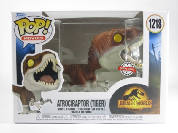 アトロキラプトル（タイガー） [ジュラシック・ワールド/新たなる支配者] FUNKO(ファンコ) POP! MOVIES 1218