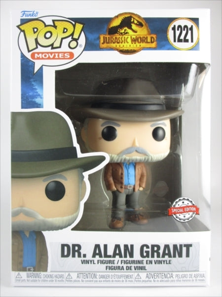 アラン・グラント博士 [ジュラシック・ワールド/新たなる支配者] FUNKO(ファンコ) POP! MOVIES 1221