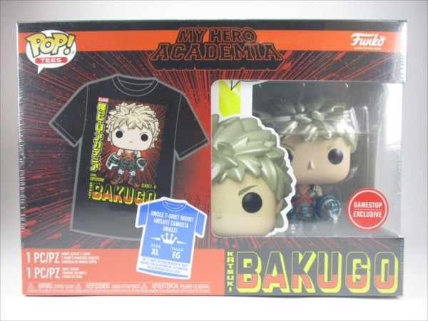 爆豪カツキ メタリック XLサイズ [僕のヒーローアカデミア] FUNKO(ファンコ) POP! TEES