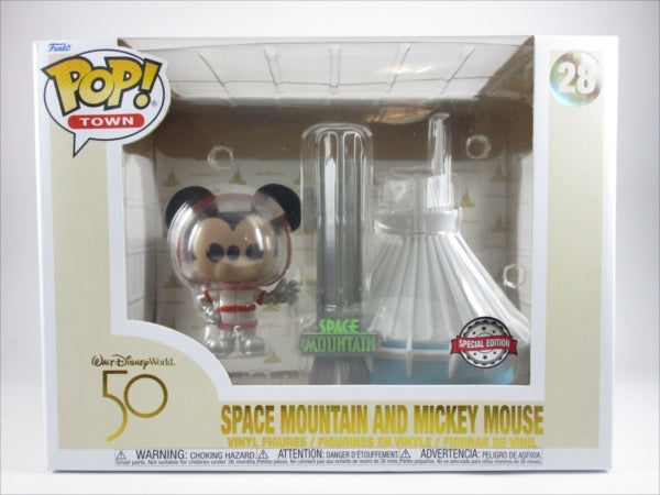 スペースマウンテンとミッキーマウス [ウォルトディズニーランド50th] FUNKO(ファンコ) POP! TOWN 28