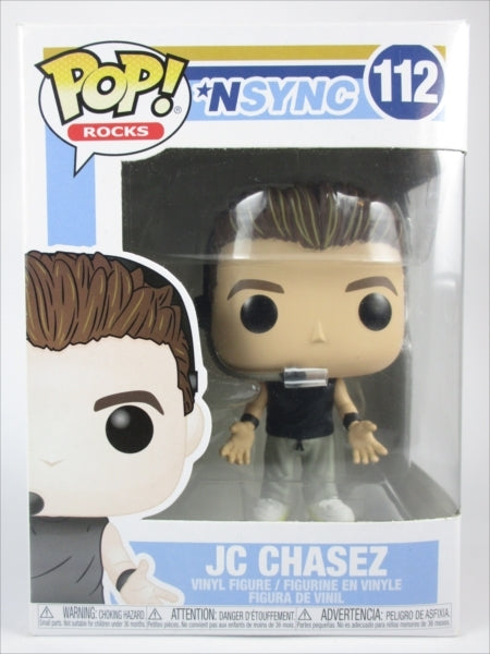 JC・シャゼイ [イン・シンク(NSYNC)] FUNKO(ファンコ) POP! ROCKS 112