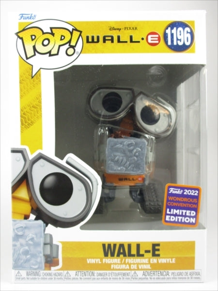 ウォーリー 2022年WONDEROUS CONVENTION限定 [ウォーリー(WALL-E)] FUNKO(ファンコ) POP! 1196