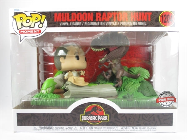 ラプトルに襲われるマルドゥーン ムービーモーメント [ジュラシックパーク] FUNKO(ファンコ) POP! MOMENT 1204