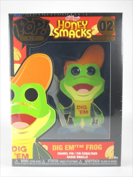 ディグエム Dig'em Frog ピンバッジ [Kellogg's(ケロッグ)] FUNKO(ファンコ) POP! PIN AD ICONS 02
