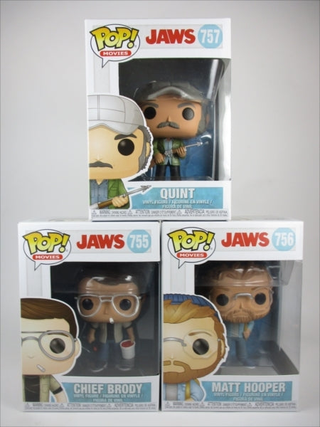 ブロディ/マット・フーパー/クイント３体セット  [JAWS] FUNKO(ファンコ) POP! MOVIES 755-757