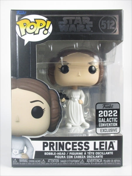 プリンセスレイア 2022年GALACTIC CONVENTION限定 [スターウォーズ(STAR WARS)] FUNKO(ファンコ) POP! 512