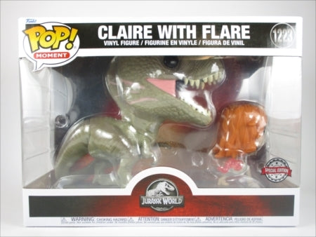 クレアwith発煙筒 [ジュラシックワールド] FUNKO(ファンコ) POP! MOMNET 1223