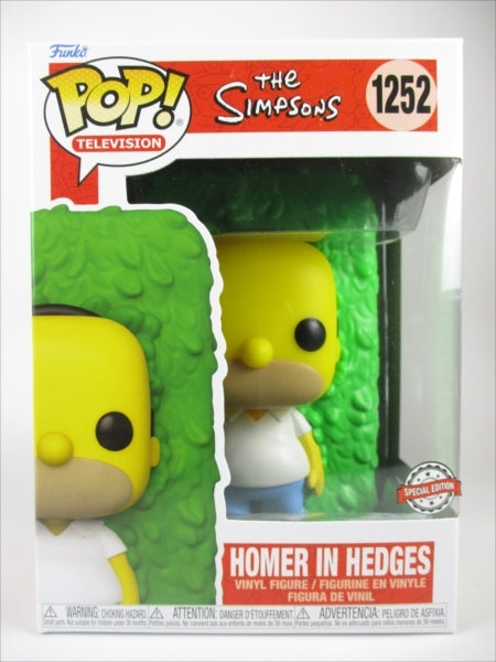 生垣の中のホーマー [シンプソンズ] FUNKO(ファンコ) POP! TELEVISION 1252